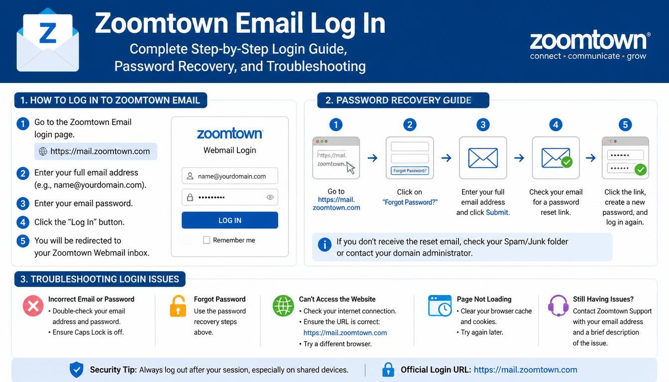 zoomtown email log in