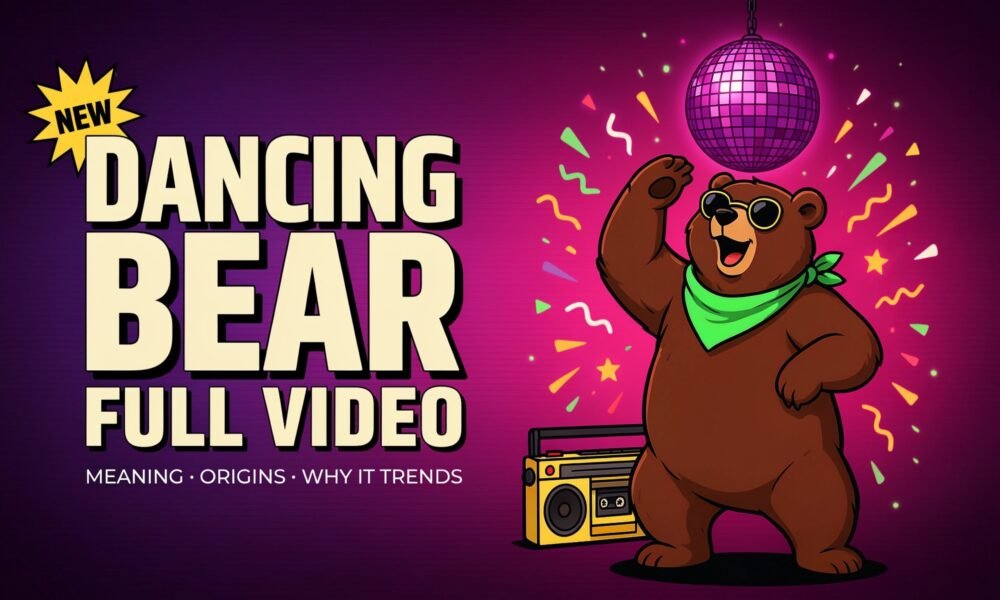 dancing bear full video