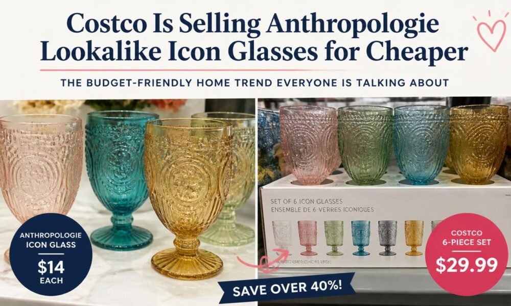 costco is selling anthropologie lookalike icon glasses for cheaper