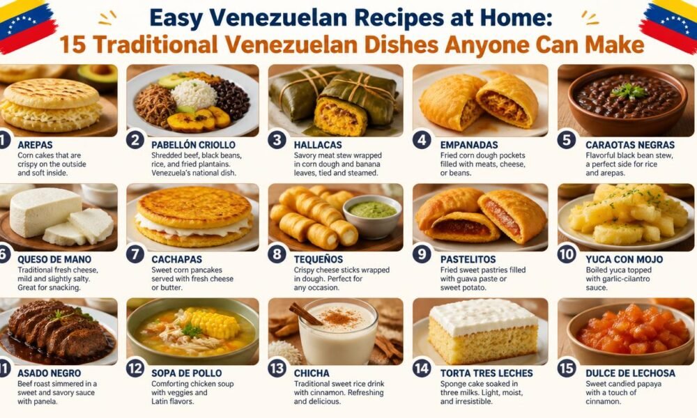 easy venezuelan recipes at home