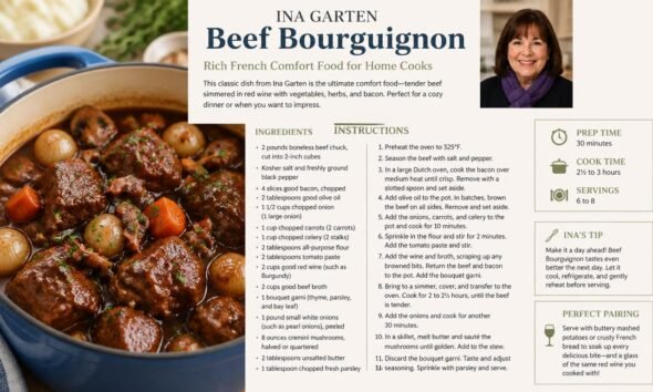 ina garten beef bourguignon