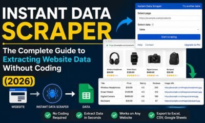 instant data scraper