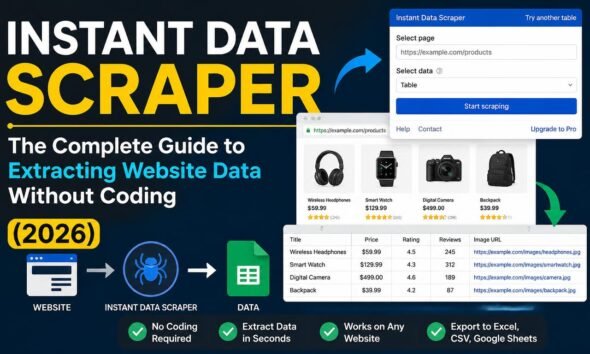 instant data scraper