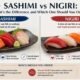 sashimi vs nigiri